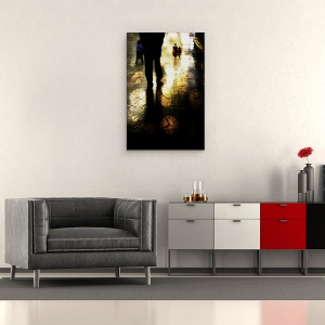 Tablou canvas - Marsul Timpului, Ceas, 40 x 60 cm - Img 2