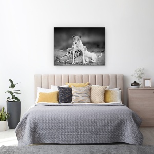 Tablou canvas - Maternitate, Caine, Mama, 60 x 80 cm - Img 3