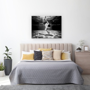 Tablou canvas - Mercan, Sub Apa, Barca, Vapor, Piscina, Suprafata, 75 x 100 cm - Img 3