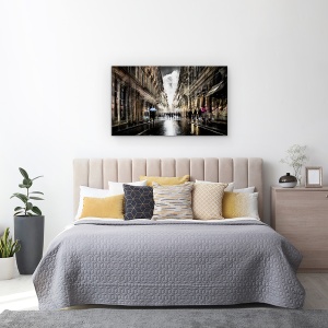 Tablou canvas - Moda Stradala, Panorama, Bulevard, Umbrela, 50 x 80 cm - Img 3