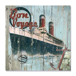 Tablou Canvas - Nautic, Vapor, Bon Voyage, 70 x 70 cm