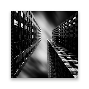 Tablou Canvas - New York, Monochrom, Cladiri, 60 x 60 cm
