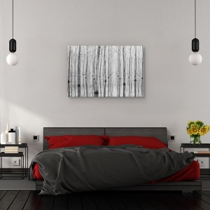 Tablou canvas - Noiembrie 2014, Peisaj, Mesteacan, Copac, Apa, 60 x 90 cm - Img 3