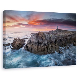 Tablou canvas - O Roncudo, Peisaj, Turn, Far, Maritim, Coasta, 80 x 120 cm