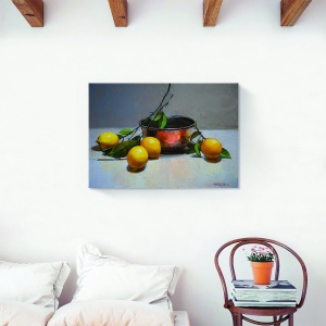 Tablou canvas fructe lamai 40x60 cm