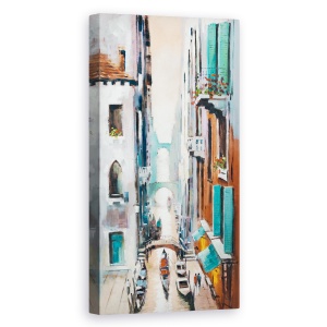 Tablou canvas - Oras, Venetia, Canal Ingust, Pictura, 50 x 100 cm