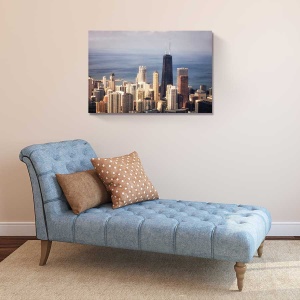 Tablou Canvas - Orizont Chicago, 80 x 120 cm - Img 2
