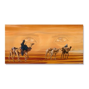 Tablou Canvas - Peisaj Desert, Arabi, Camila, 50 x 100 cm