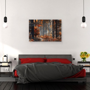 Tablou canvas - Pictand Padurea, 40 x 60 cm - Img 3