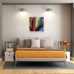 Tablou canvas - Piele De Banana, Frunza, Bananier, Model, Frunze, 60 x 60 cm - Img 3
