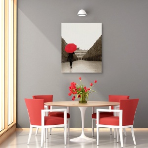 Tablou canvas - Plimbare in Paris, 40 x 50 cm - Img 4