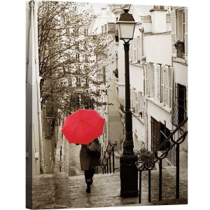 Tablou canvas - Plimbare in Paris II, 40 x 50 cm
