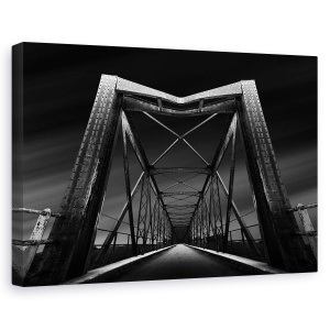 Tablou canvas - Podul Vechi, Intuneric, Drum, Mod, Arhitectura, 80 x 120 cm