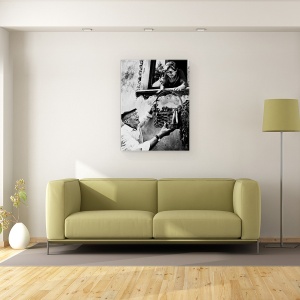 Tablou canvas - Prieteni Pe Viata, Cos, Legume, Picatura, 50 x 70 cm - Img 2