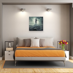 Tablou canvas - Regina Intunericului, Apa, Mare, Ocean, Marina, 90 x 90 cm - Img 3