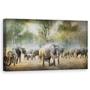 Tablou canvas - Salbatic I, Animale, 50 x 100 cm