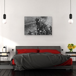 Tablou canvas - Solitaire, Copac, Solitar, Zapada, Minimalism, Curat, Cauzali, 60 x 75 cm - Img 3