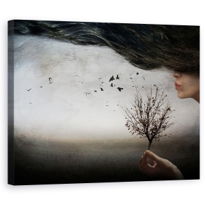 Tablou canvas - Stare De Spirit De Toamna, Par, Ireal, Imaginatie, Vis, 60 x 75 cm