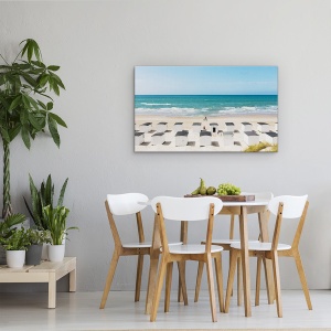Tablou canvas - Starea De Spirit De Pe Coasta De Vest Intr-O Zi De Vara, Cer, Plaja, 50 x 80 cm - Img 4
