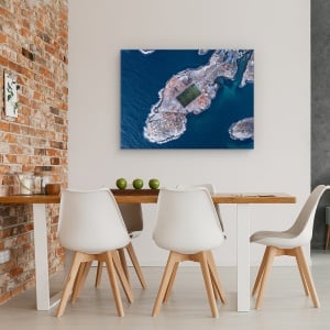 Tablou canvas - Teren De Joaca, Lofoten, Norvegia, Coasta, Munti, 60 x 80 cm - Img 4