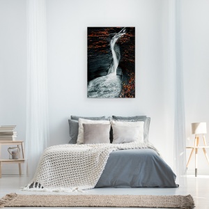 Tablou canvas - Toamna, Peisaj, Cascada, Apa, 60 x 90 cm - Img 3