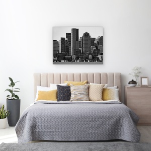 Tablou canvas - Turnuri, Arhitectura, Peisaj Urban, Oras, Zgarie Nor, 75 x 100 cm - Img 3