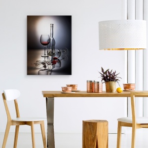 Tablou canvas - Uita De, Sticla, Vin, Bea, Accident, 50 x 70 cm - Img 4