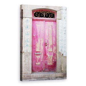 Tablou canvas - Usa Portugheza, Purtata, Violet, 80 x 120 cm