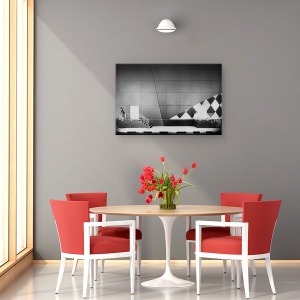 Tablou canvas - Usi, Model, Fata, Persoana, Strada, Dubai, 60 x 90 cm - Img 4