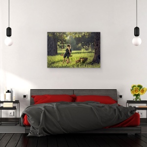 Tablou canvas - Vacanta In Thailanda , In Fiecare Zi, Fata, Corp, 40 x 60 cm - Img 3