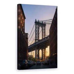 Tablou canvas - Vedere, Podul Brooklyn, Vedere, New York, Iconic, Faimos, 40 x 60 cm