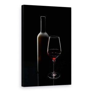 Tablou canvas - Vin Rosu, Natura Moarta, 60 x 90 cm