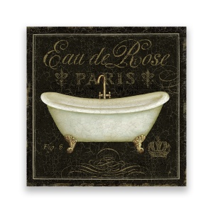 Tablou Canvas - Vintage, Paris, Baia, Cada, 60 x 60 cm