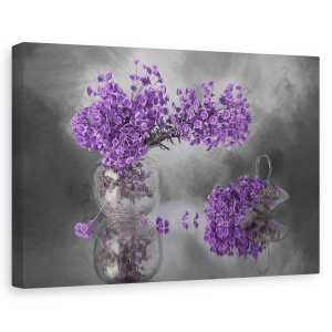 Tablou canvas - Vis de lavanda, Natura moarta, Flori, Viata, 60 x 90 cm