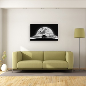 Tablou canvas - Vis, Editare Creativa, Editat, Fantezie, Vis, Ireal, 50 x 80 cm - Img 2