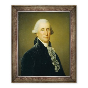 Tablou inramat - Adolf Ulrich Wertmuller - George Washington, 70 x 85 cm