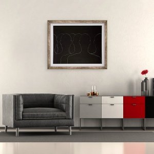 Tablou inramat - Alex Dunn - Pelerini, 50 x 60 cm - Img 2
