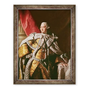 Tablou inramat - Allan Ramsay - Regele George al III-lea, 70 x 90 cm