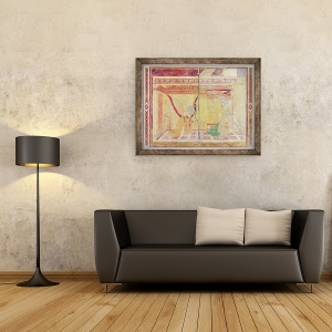 Tablou inramat - Ambrogio Lorenzetti - Buna Vestire, 60 x 80 cm - Img 2