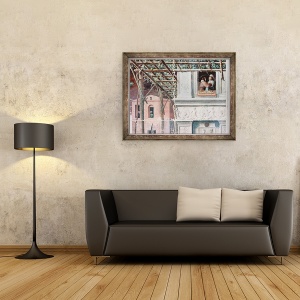 Tablou inramat - Andrea Mantegna - Martiriul Sfantului Christopher, 60 x 80 cm - Img 2