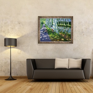 Tablou inramat - Andrew Macara - Canal du Midi, 60 x 80 cm - Img 2