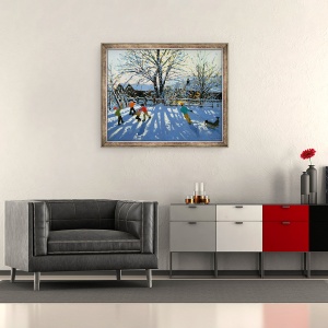 Tablou inramat - Andrew Macara - Distractie in zapada, Tdeswell, 50 x 60 cm - Img 2