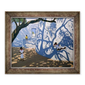 Tablou inramat - Andrew Macara - Fata pe un leagan, India, 70 x 85 cm