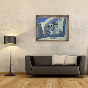 Tablou inramat - Andrew Macara - Handstand, 60 x 80 cm - Img 2