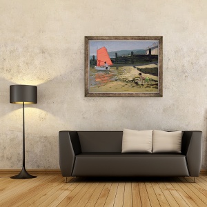 Tablou inramat - Andrew Macara - Navigare Rosie, 60 x 80 cm - Img 2