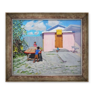 Tablou inramat - Andrew Macara - Ping Pong, De African Regina Ascunzatoare, Barbados.2012, 50 x 60 cm