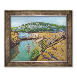Tablou inramat - Andrew Macara - Piscina mare, Looe,2013, 70 x 85 cm