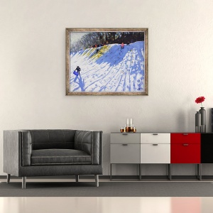 Tablou inramat - Andrew Macara - Terenul de golf Alnestree, Derby,2015, 50 x 60 cm - Img 2