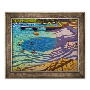Tablou inramat - Andrew Macara - Umbra copacilor, Vrsar, Croatia, 2018, 50 x 60 cm