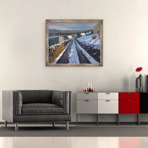 Tablou inramat - Andrew Macara - Winter, Middleton, Derbyshire,2014, 50 x 60 cm - Img 2